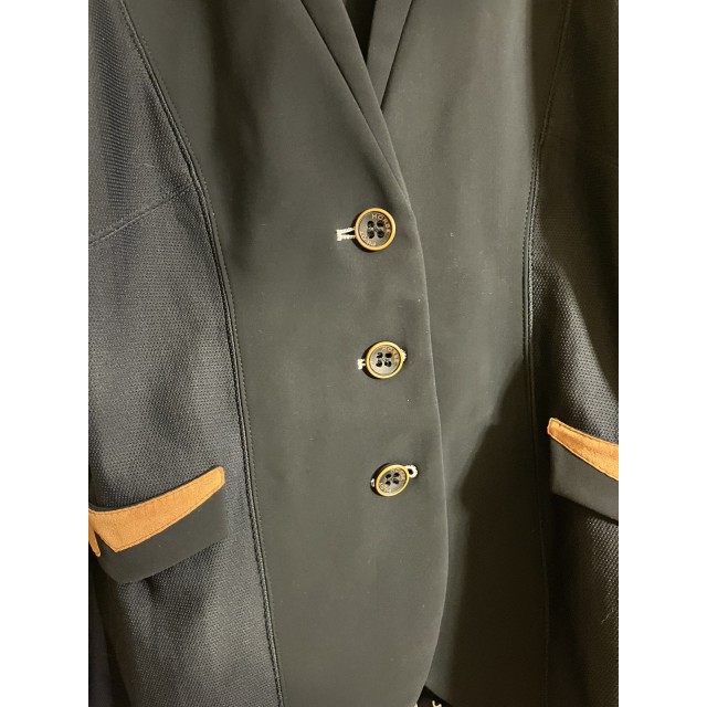 Veste Horse Pilot noire et marron