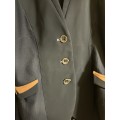 Veste Horse Pilot noire et marron