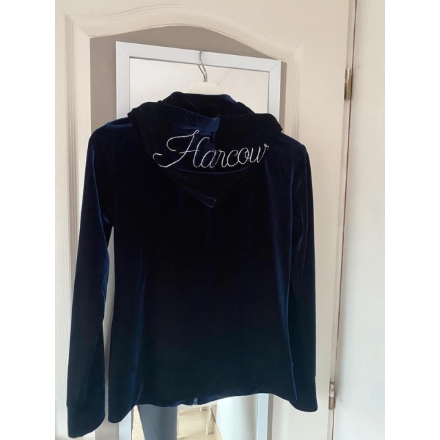 veste sweat harcour velours