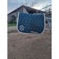 Tapis penelope bleu canard