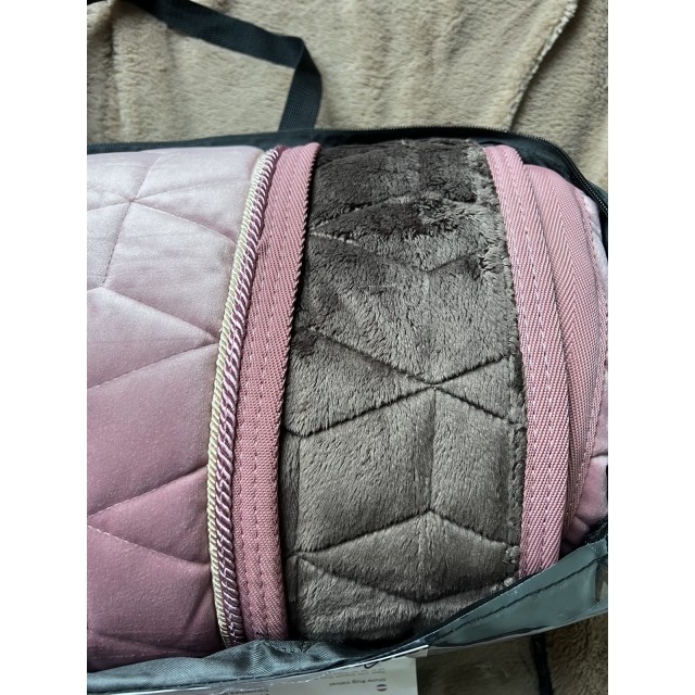 Couverture Kentucky velvet rose