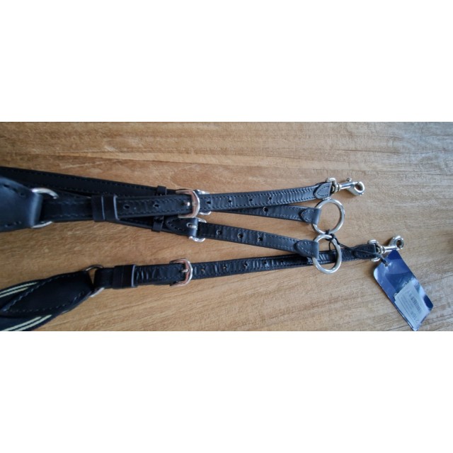 Collier de chasse avec martingale 3point