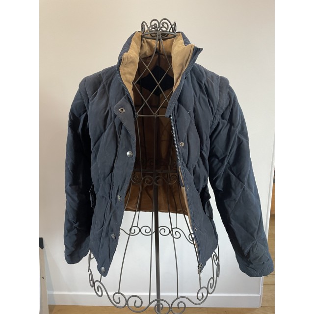 Doudoune bleue marine Equithème taille S