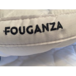 Tapis blanc Fouganza taille cheval