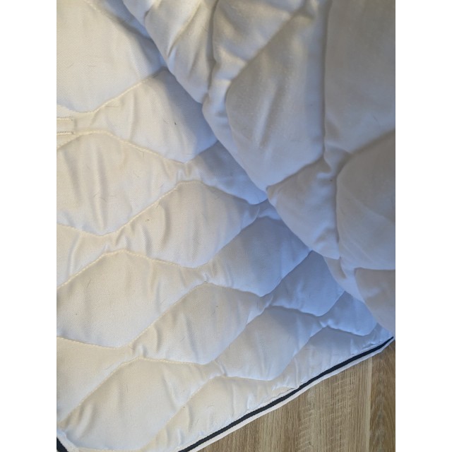 Tapis blanc Fouganza taille cheval