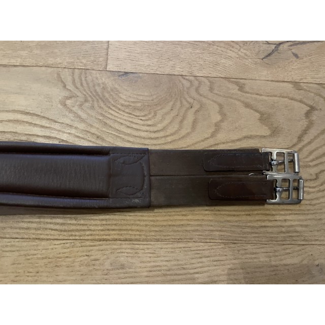 Sangle en cuir brun