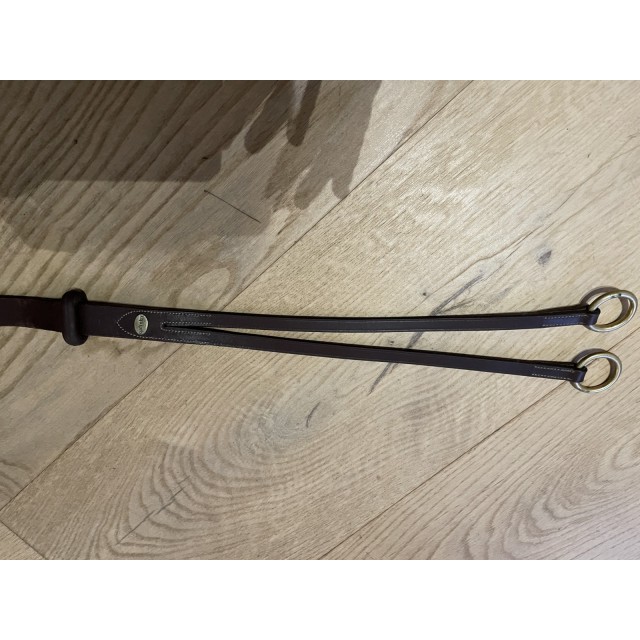 Martingale cuire brun