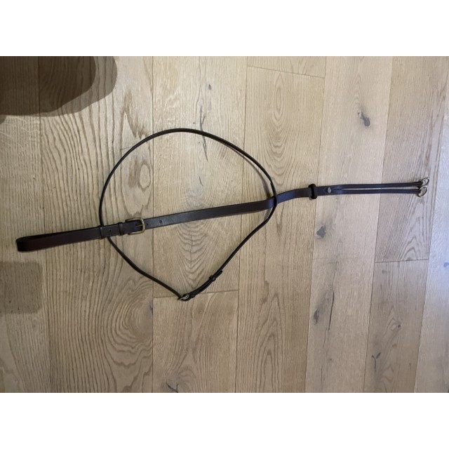 Martingale cuire brun