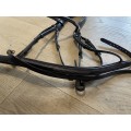 Bridon cuir brun taille cheval