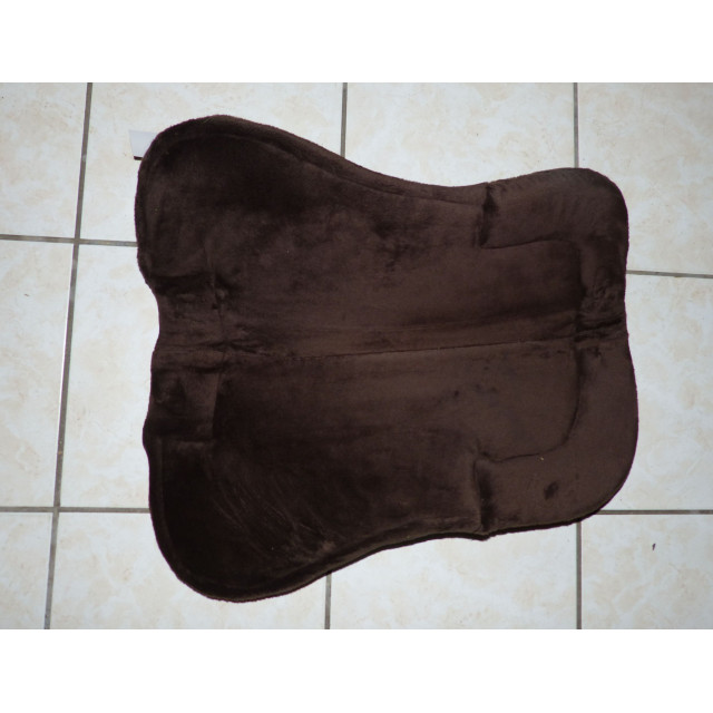 Amortisseur mouton synthétique marron
