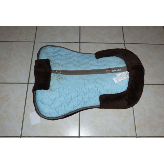 Amortisseur mouton synthétique marron
