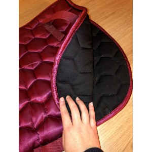 Ensemble Félix Bühler Bordeau satiné