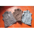 Lots de 3 blousons sans manches