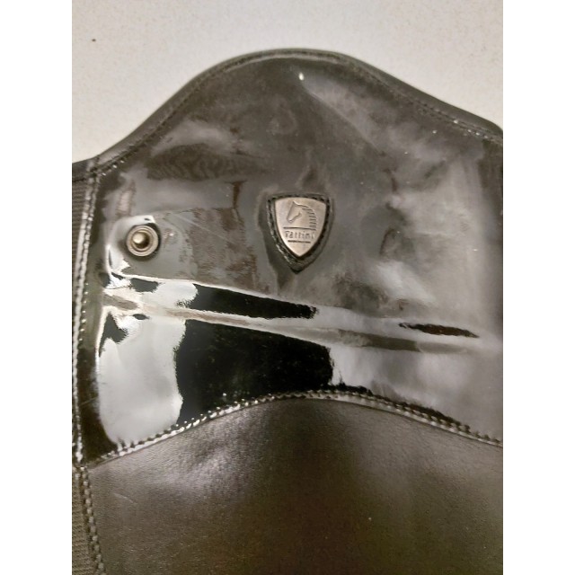 Mini-Chaps Tattini cuir noir