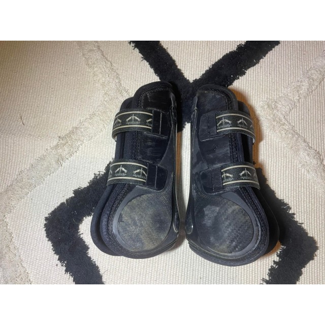 Guetres veredus carbon gel vento taille cheval NOIR