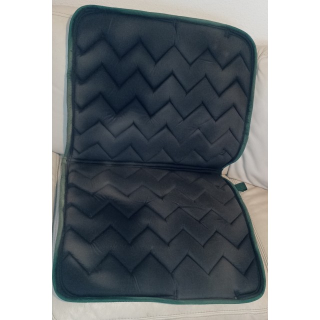Tapis velvet vert sapin dressage