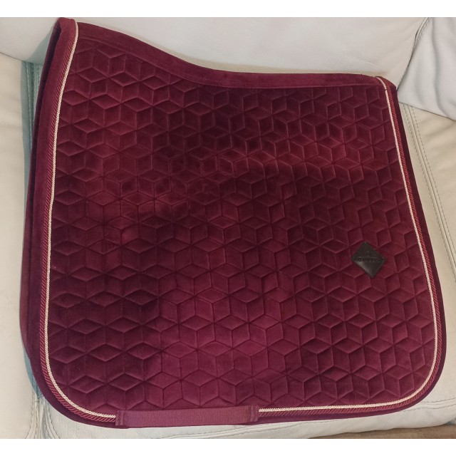 Tapis Kentucky velvet fuschia dressage
