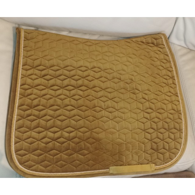 Tapis Kentucky velvet moutarde