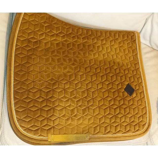 Tapis Kentucky velvet moutarde