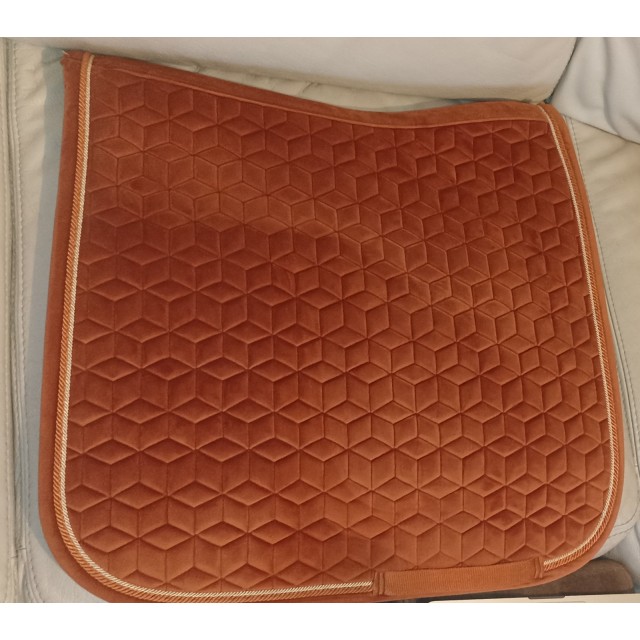 Tapis Kentucky velvet orange dressage