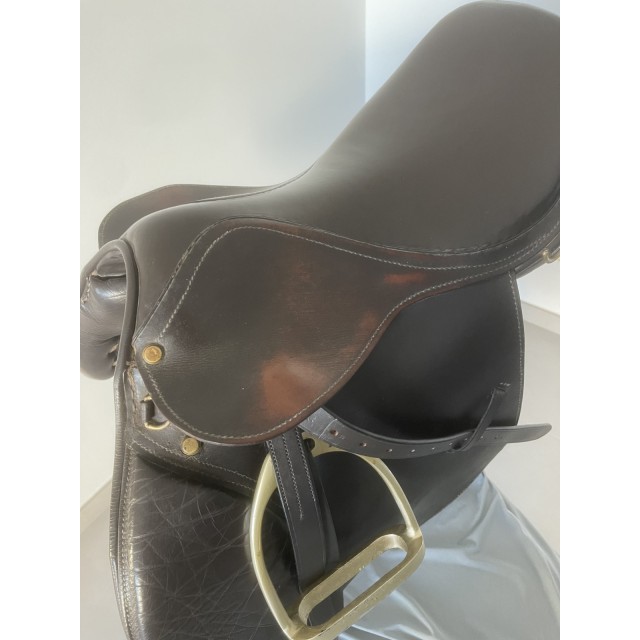 SELLE MIXTE MARRON 17'5