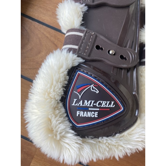 Guêtres et protèges boulet lami cell france en mouton