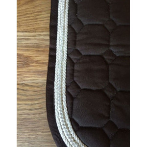 Tapis marron/strass Equiline