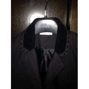 veste de concours noire modèle Dublin avec strass - taille 152 cm