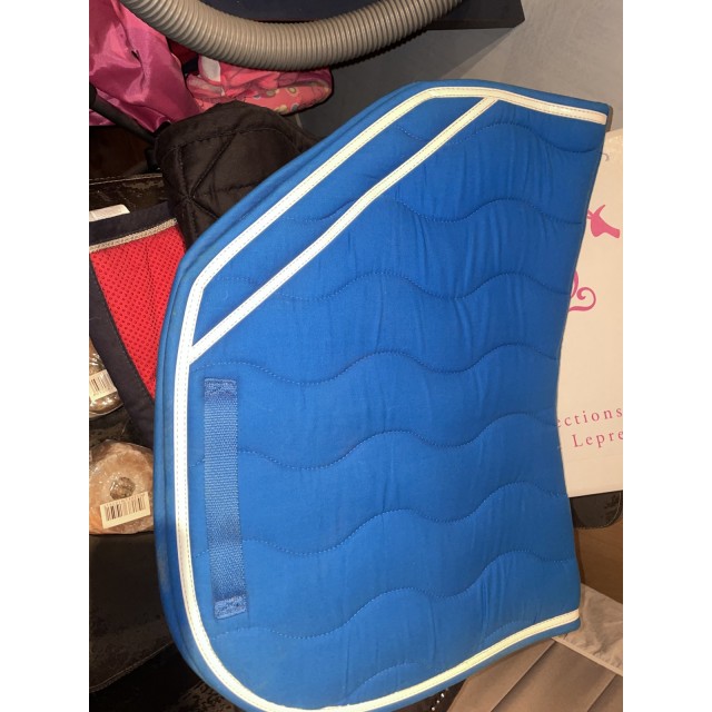 tapis equithème bleu