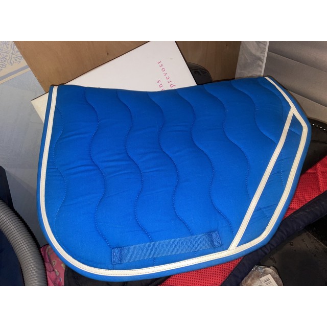 tapis equithème bleu