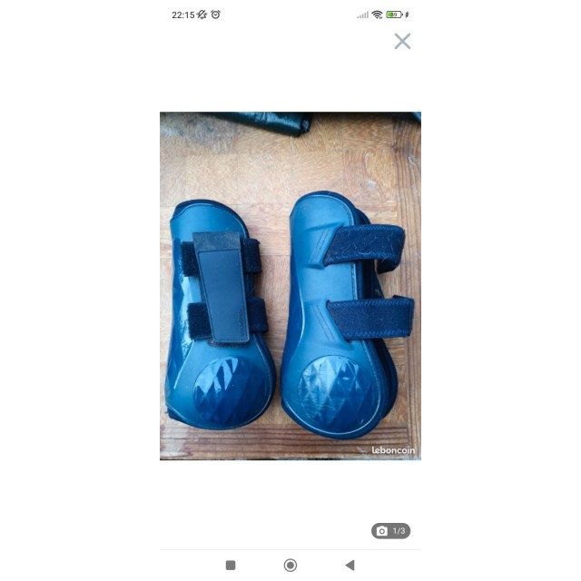 Ensemble guêtre et protège boulet fouganza