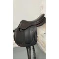 SELLE CHIBERTA K Devoucoux 16,5 pouces Marron