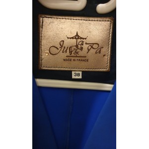 Veste JU&PA modèle ALIX taille 38 - bleu électrique col bleu marine