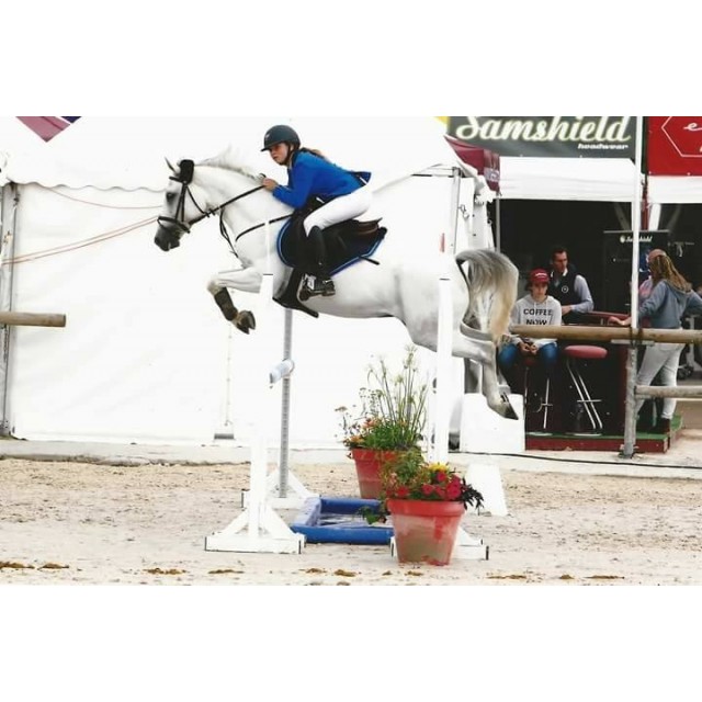 Veste JU&PA modèle ALIX taille 38 - bleu électrique col bleu marine