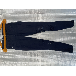 FLAGS & CUP - PANTALON D'ÉQUITATION FEMME PUSH UP MARINE