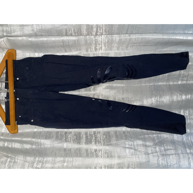 FLAGS & CUP - PANTALON D'ÉQUITATION FEMME PUSH UP MARINE