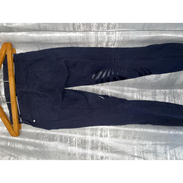 FLAGS & CUP - PANTALON D'ÉQUITATION FEMME PUSH UP MARINE