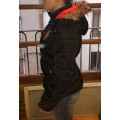 Parka Flags & cup taille S noire