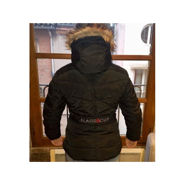 Parka Flags & cup taille S noire