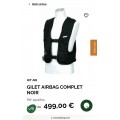 Gilet airbag hit air + cartouche