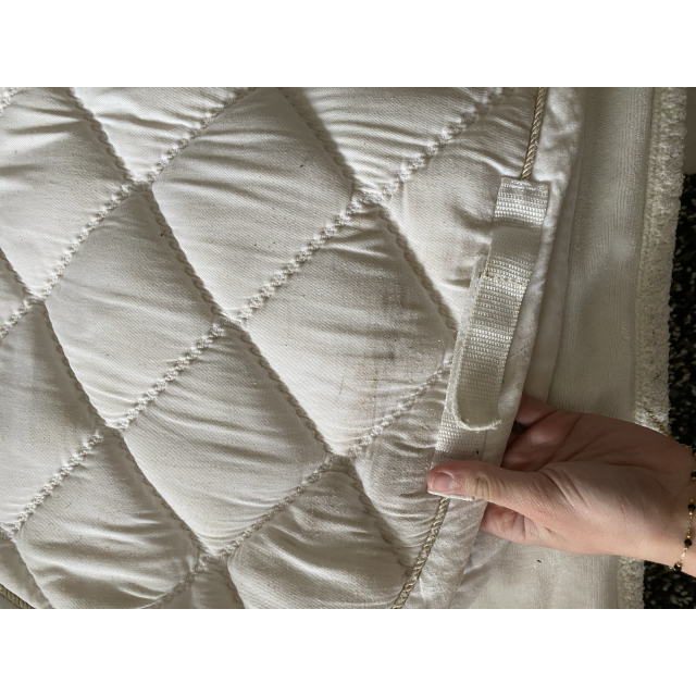 ensemble tapis bonnet blanc