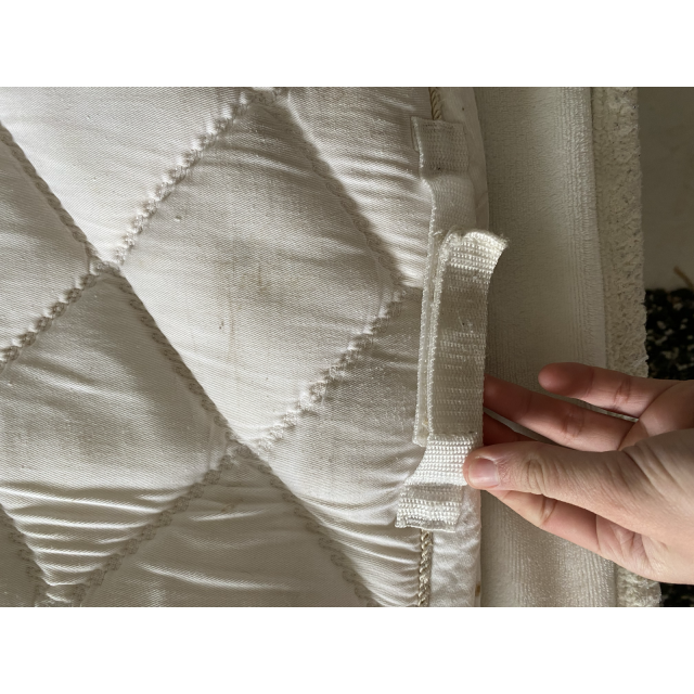 ensemble tapis bonnet blanc