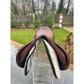 Selle mixte PDAH 16" cuir marron