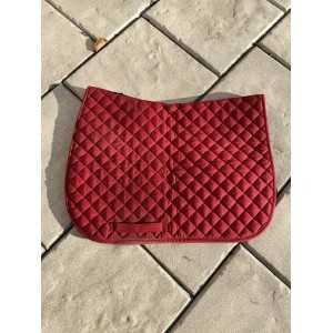 Tapis de selle rouge Fouganza