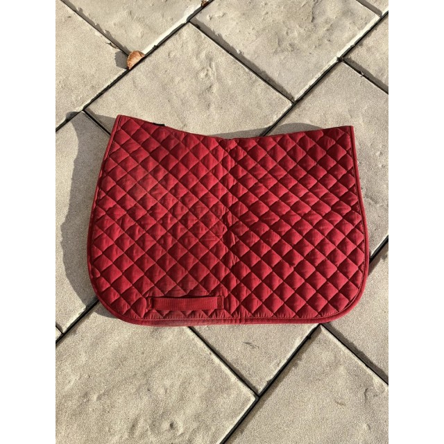 Tapis de selle rouge Fouganza