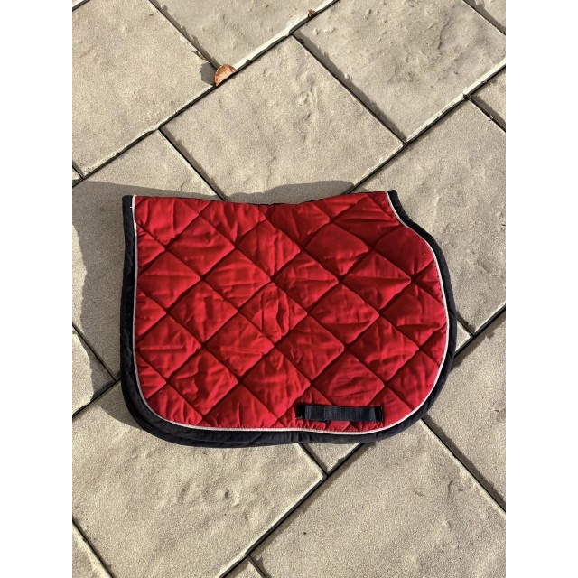 Tapis de selle rouge Fouganza