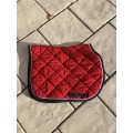 Tapis de selle rouge Fouganza