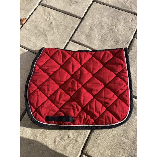 Tapis de selle rouge Fouganza