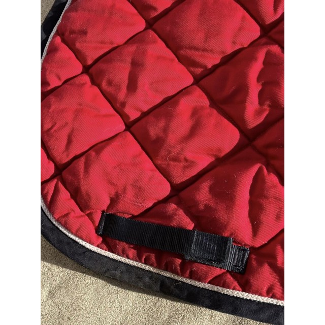 Tapis de selle rouge Fouganza