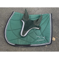 Ensemble tapis bonnet vert sapin